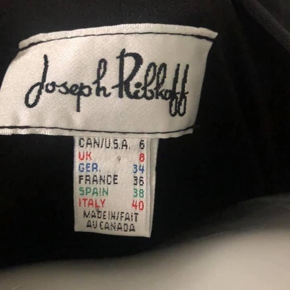 Joseph Ribkoff Stretchy Ruffle Dress - Picture 7 of 7